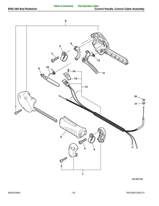 Echo BRD280e IPL / Parts List source page 32