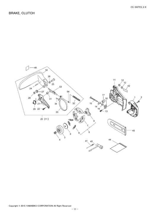Echo CS-350TES IPL / Parts List source page 13