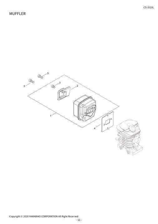 Echo CS-3510L IPL / Parts List source page 13