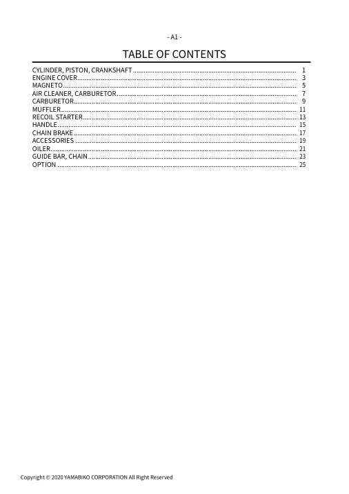 Echo CS-360TES IPL / Parts List source page 2