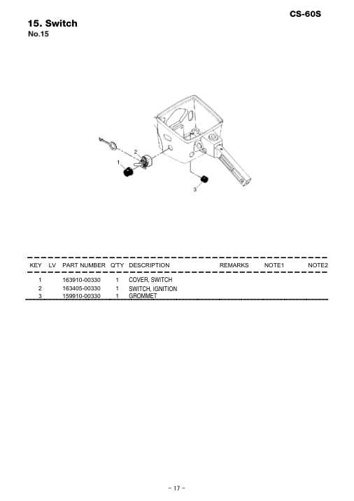 Echo CS-60S IPL / Parts List source page 18