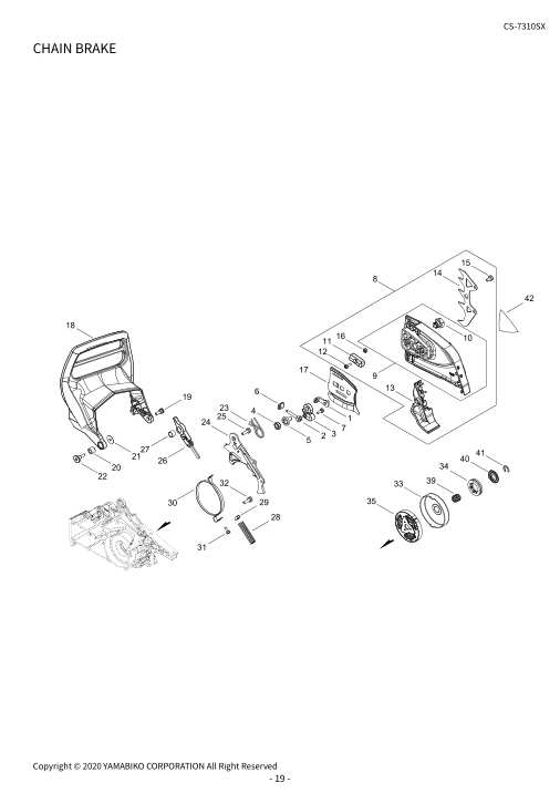 Echo CS-7310SX-38spec IPL / Parts List source page 21