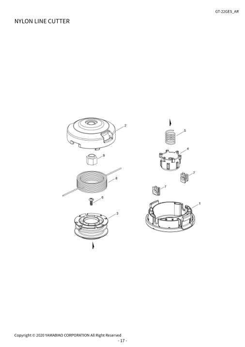 Echo GT-22GES IPL / Parts List source page 20