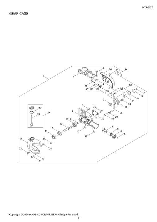 Echo MTA-PP IPL / Parts List source page 4