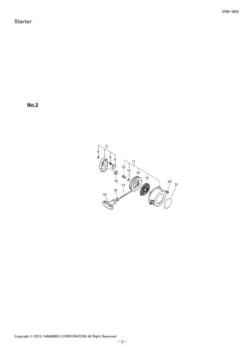 Echo SRM-3800 IPL / Parts List source page 5