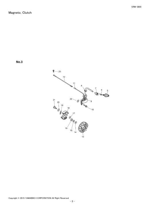 Echo SRM-3800 IPL / Parts List source page 7