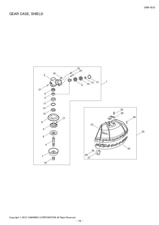 Echo SRM-4510 IPL / Parts List source page 21