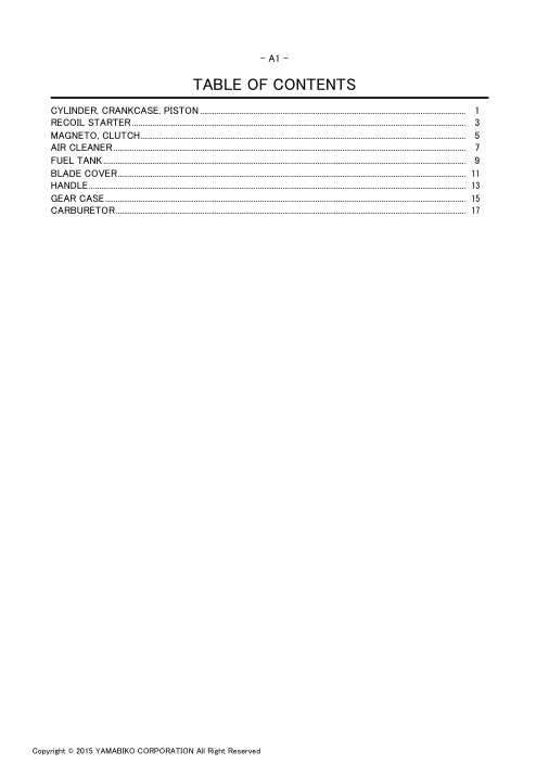 Echo SRM-4605 IPL / Parts List source page 2