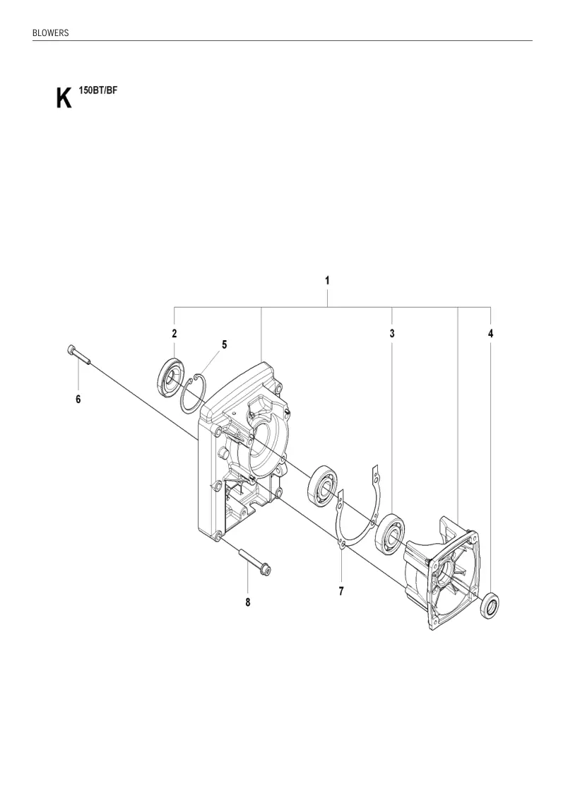Husqvarna 150 BT IPL BLOWERS
