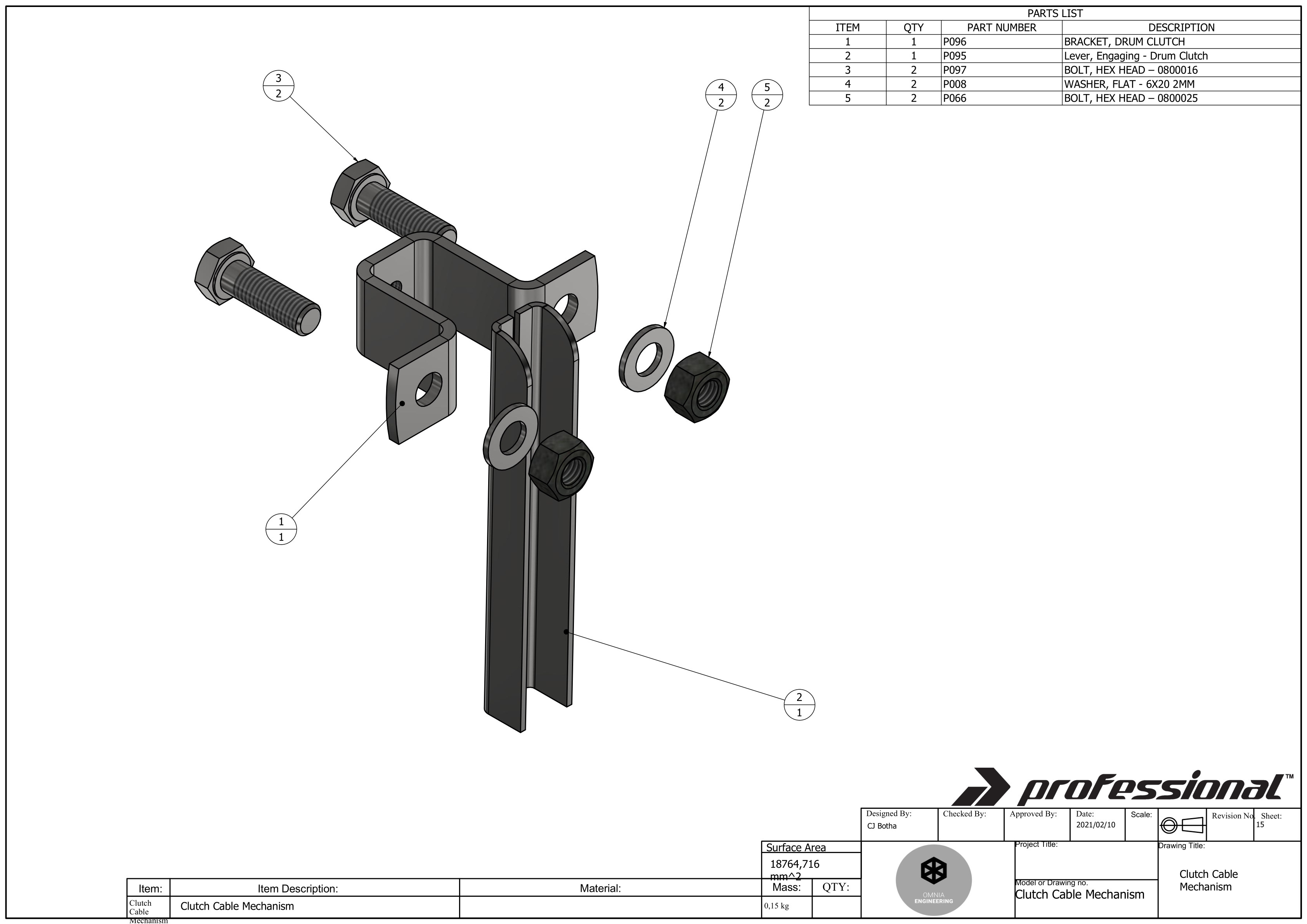 Clutch Cable Mechanism