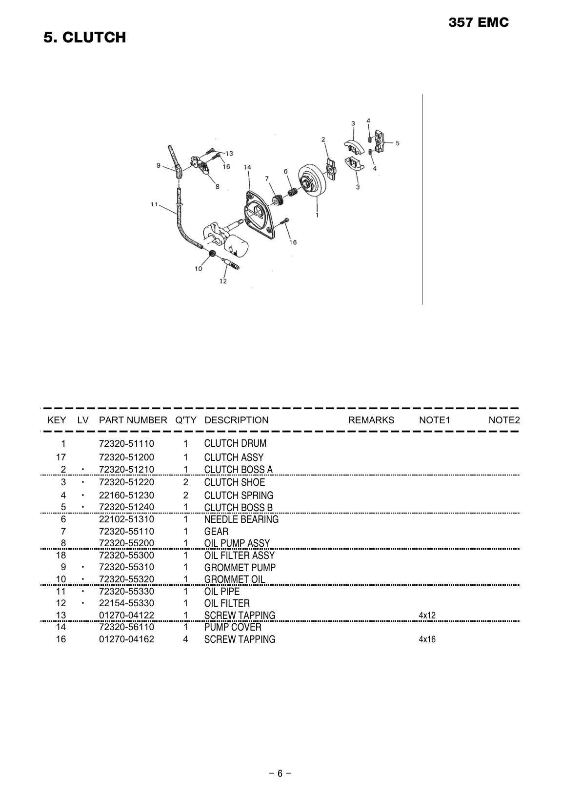 357 EMC 357 EMC IPL page 7 - SCREW TAPPING
