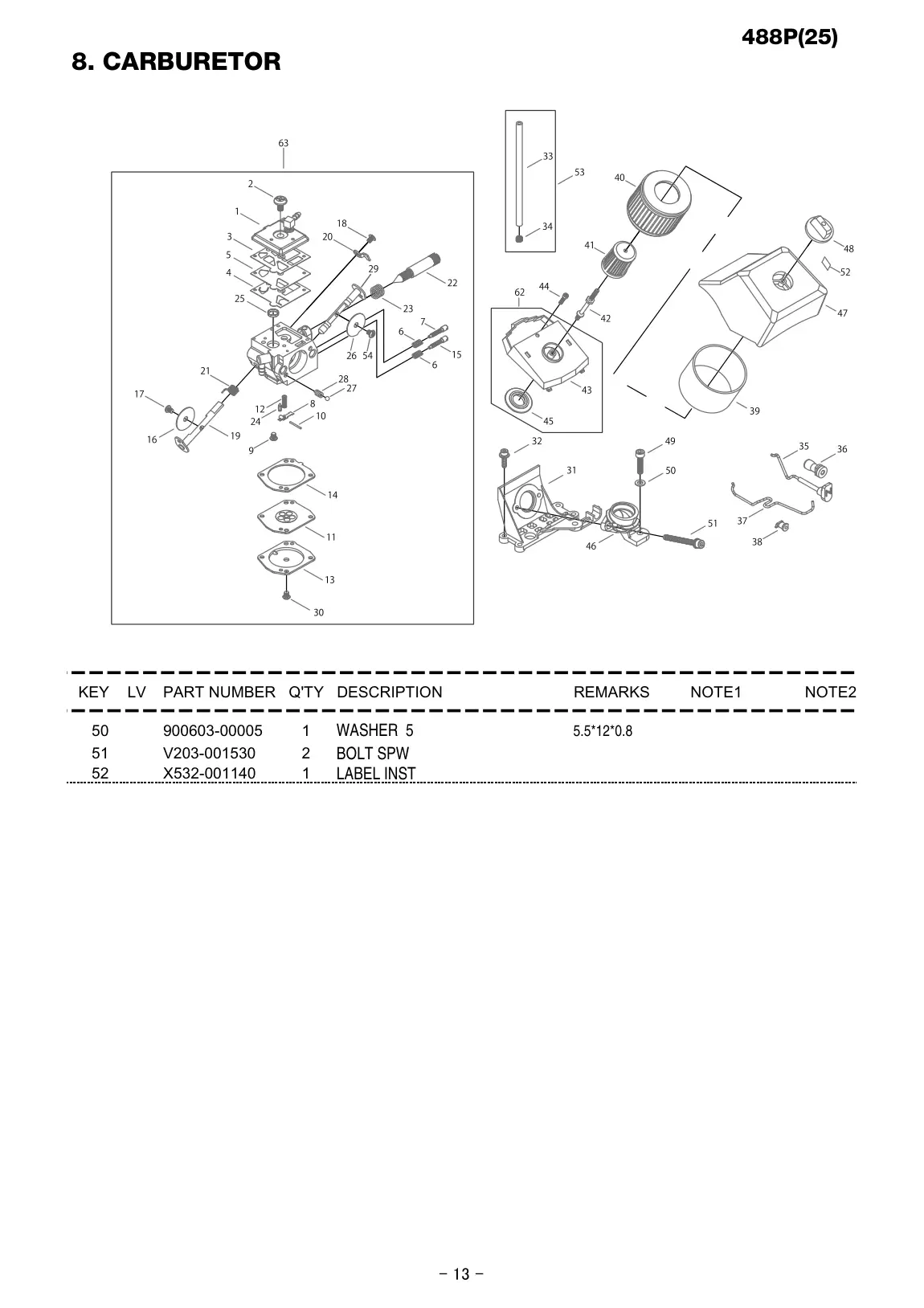 488P IPL page 14 - LABEL INST