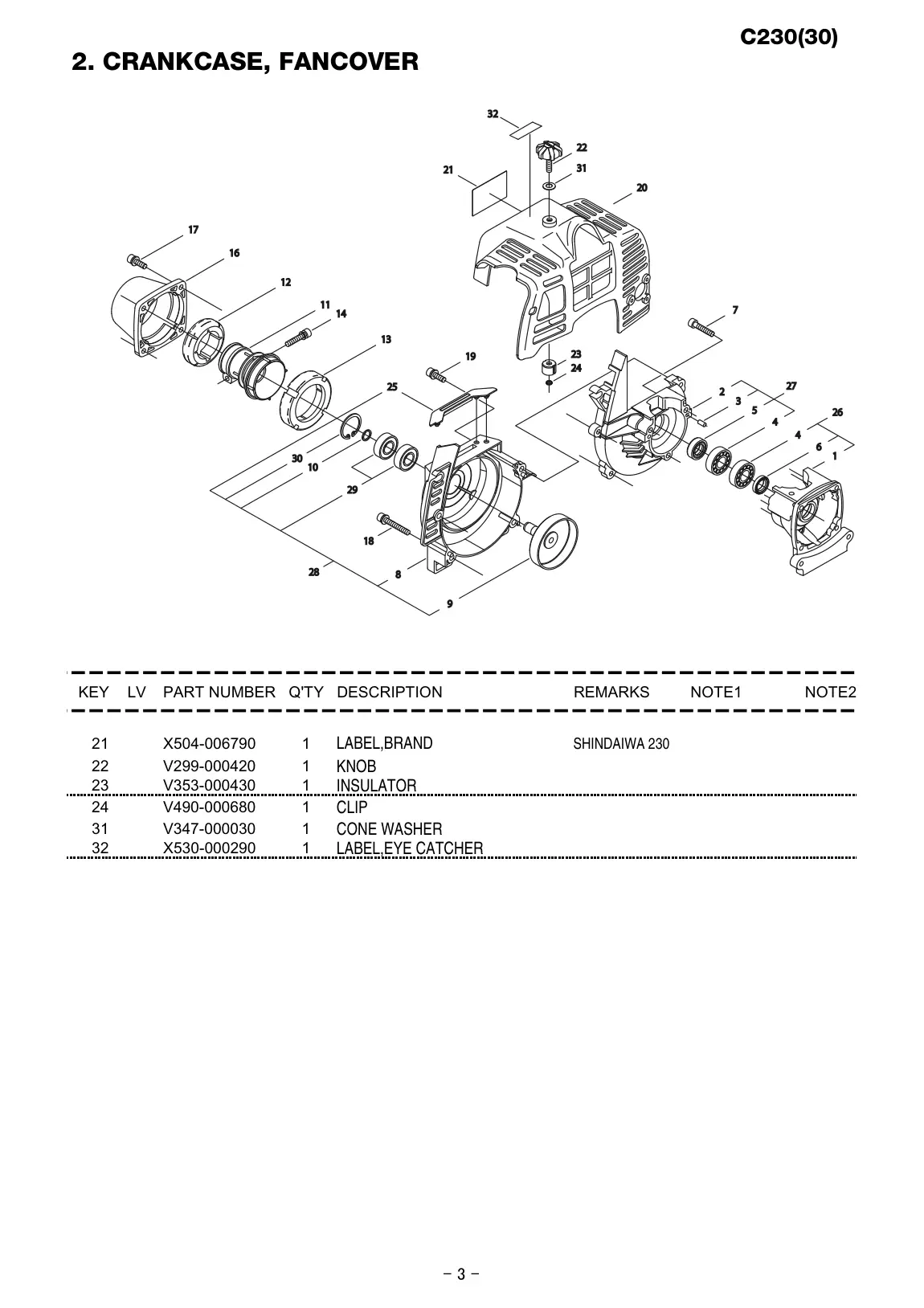C230 IPL page 4 - LABEL,EYE CATCHER