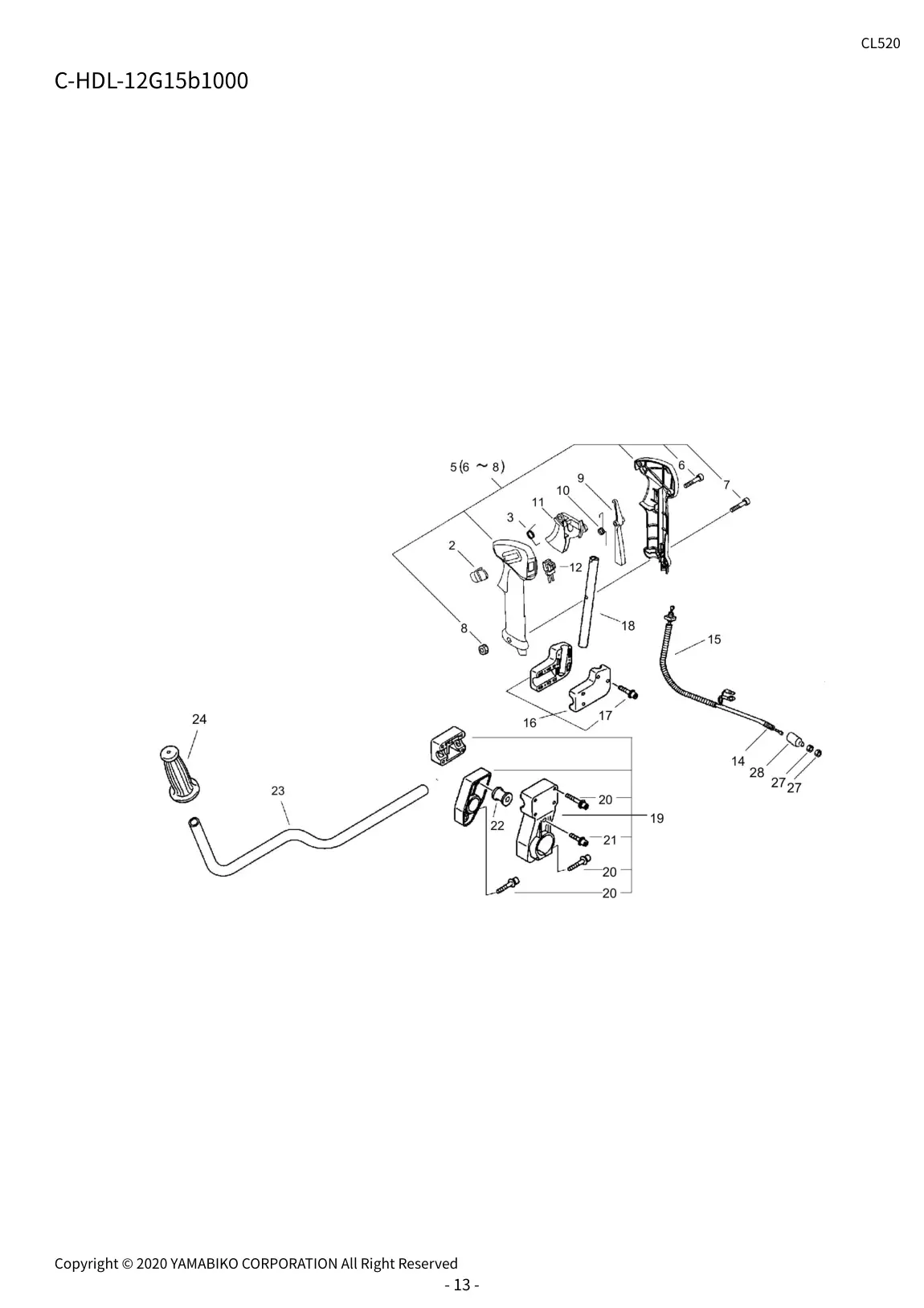 CL520 IPL page 16 - C-HDL-12G15b1000