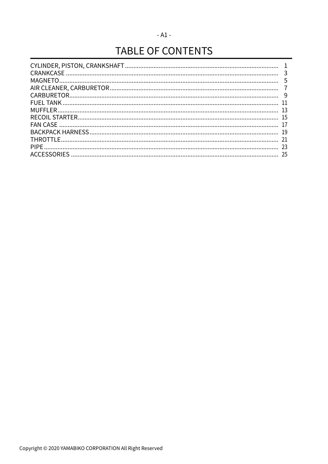 EB810 IPL page 3 - - A1 -