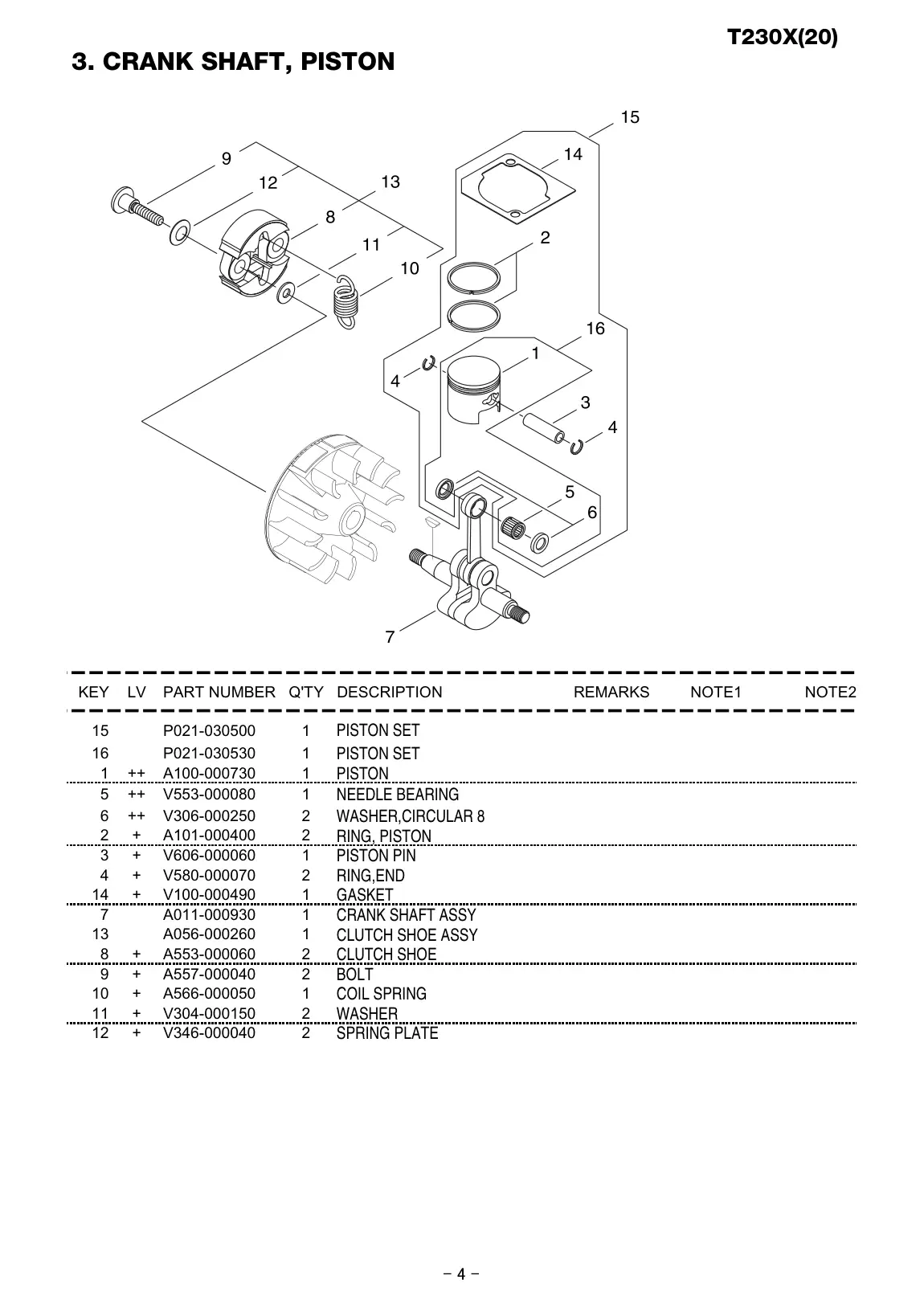 T230X IPL page 5 - SPRING PLATE