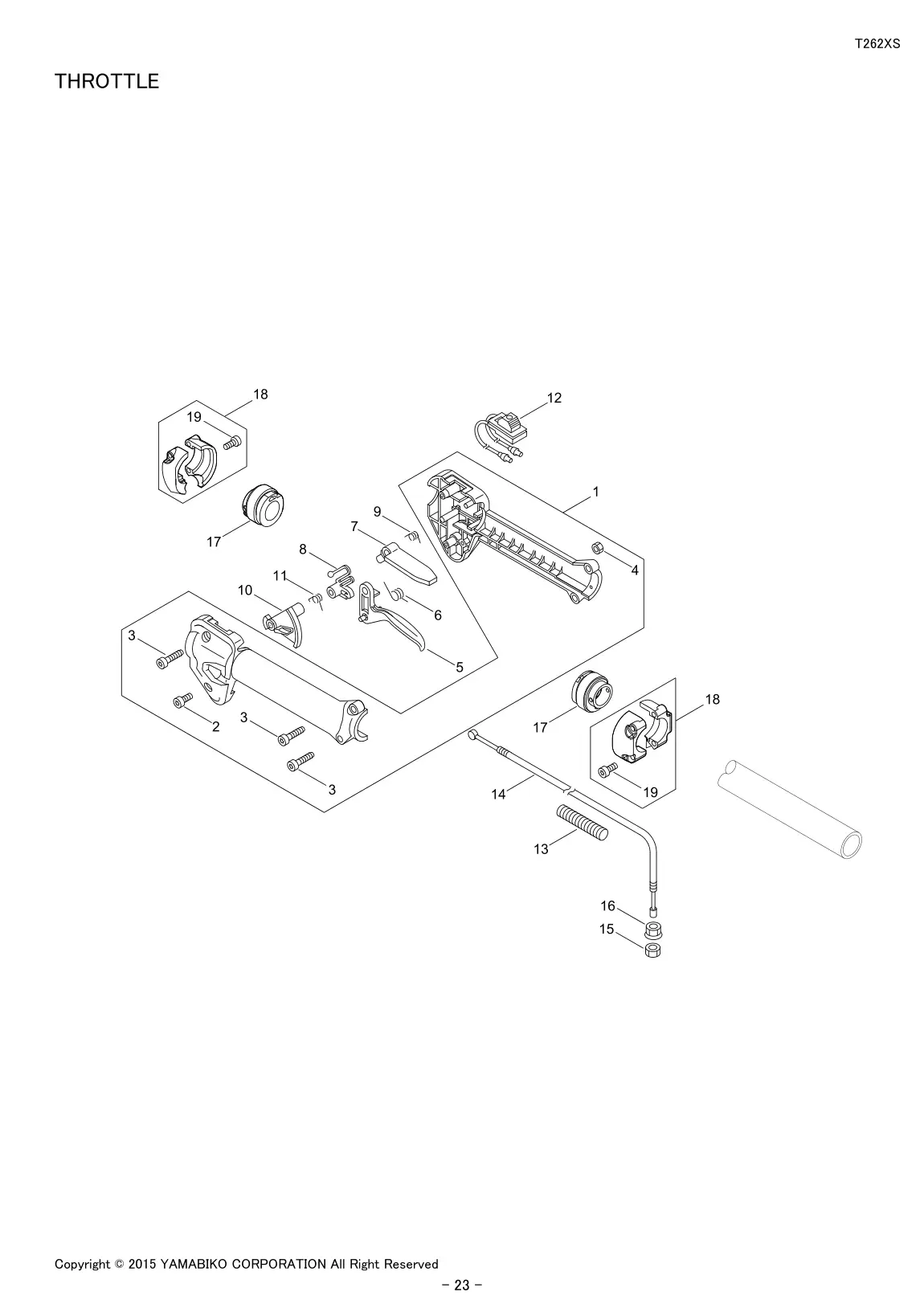 T262XS IPL page 25 - THROTTLE