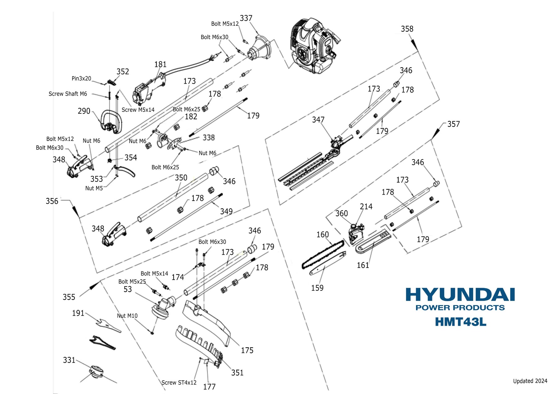 Hyundai HMT43L IPL diagram page 2