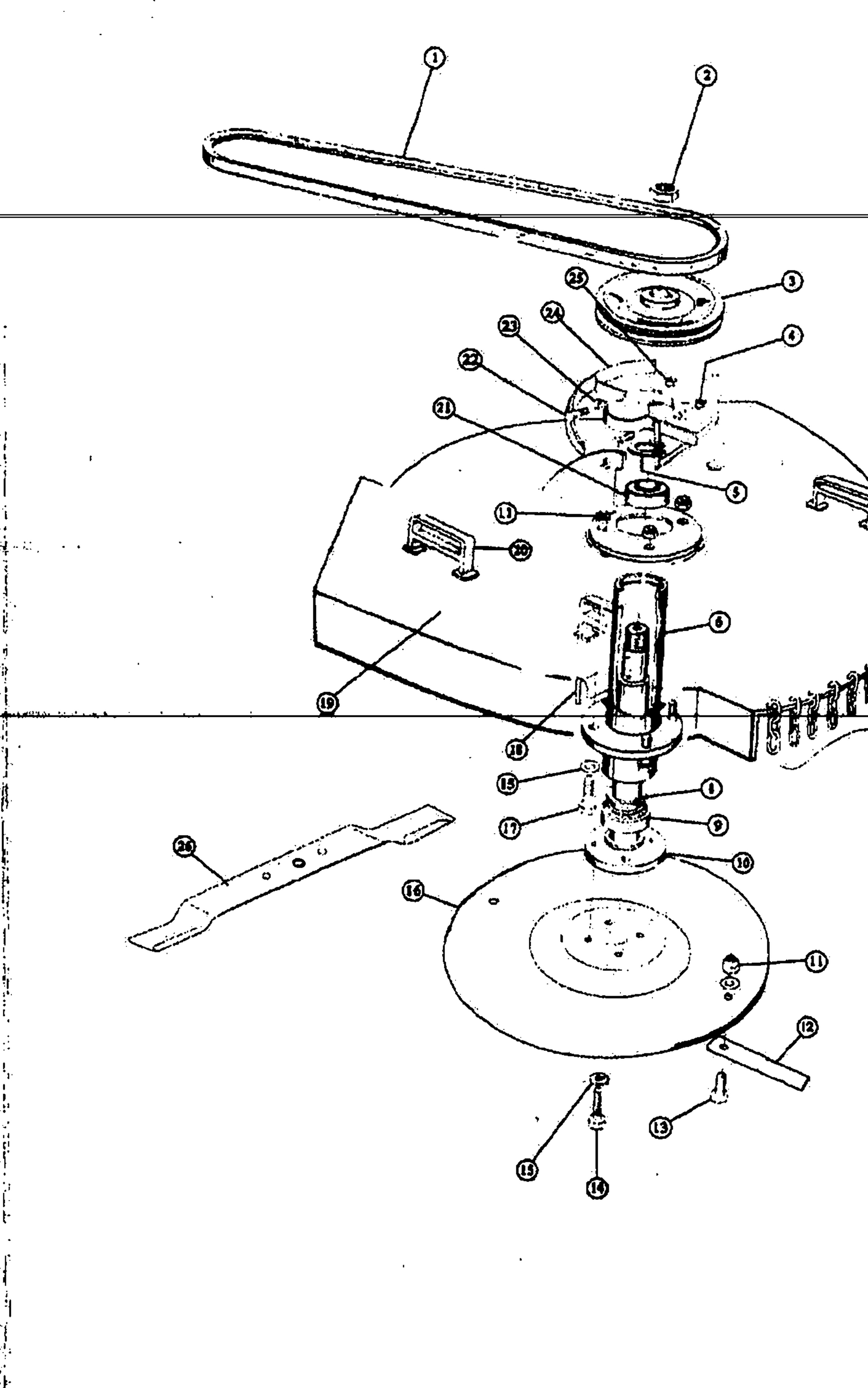 Supreme IPL75 Section 4 Cutter Housing Assembly IPL parts diagram